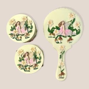 Spoontiques Fairy Collection Mirror and Trinket Boxes